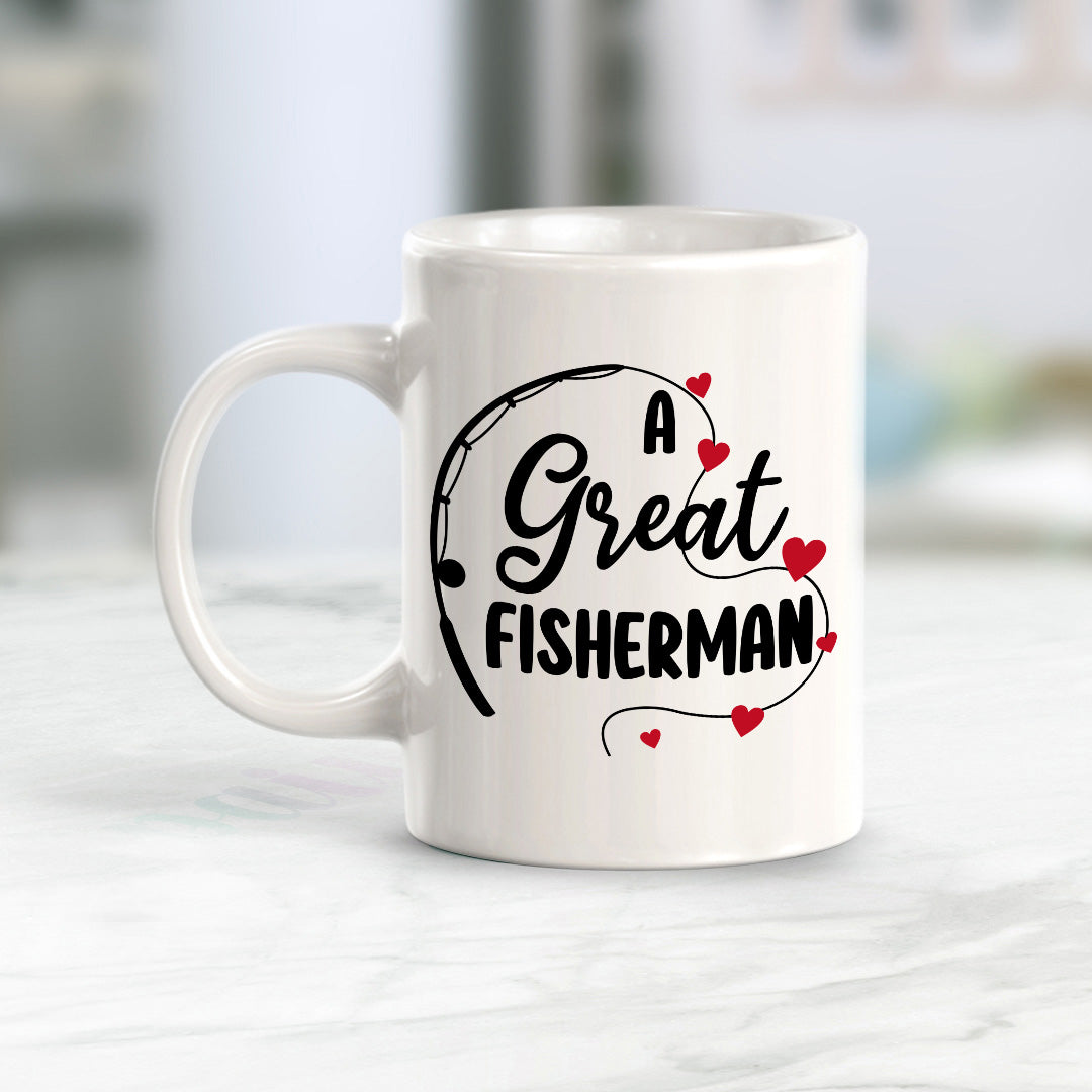 A Great Fisherman 11oz Plastic or Ceramic Mug | Coffee Mugs Ideas for Couples