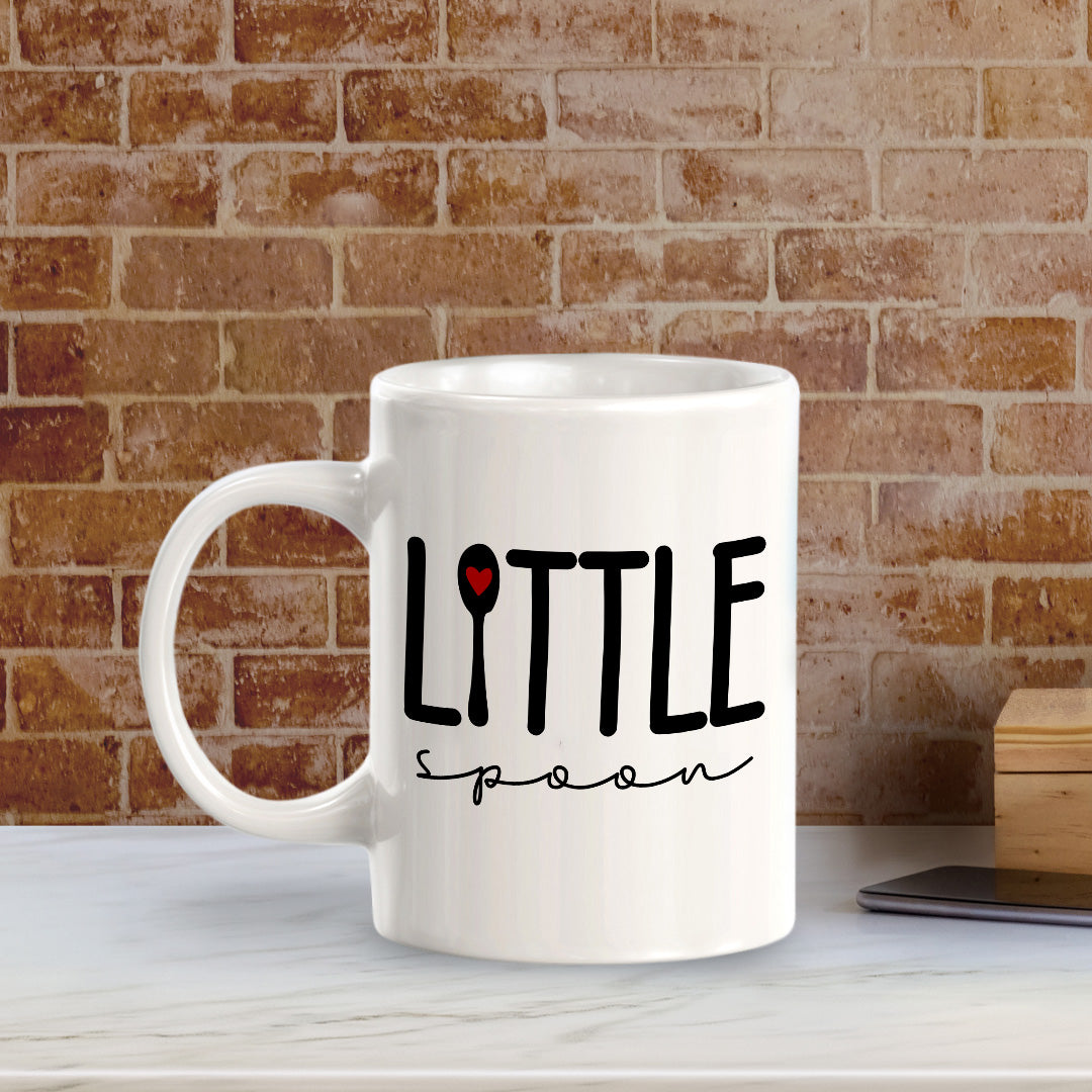 Little Spoon 11oz Plastic or Ceramic Mug | Coffee Mugs Ideas for Couples