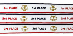 1st 2nd 3rd Place Cup Star Award Medals - 3 Piece Set (Gold, Silver, Bronze) Inc