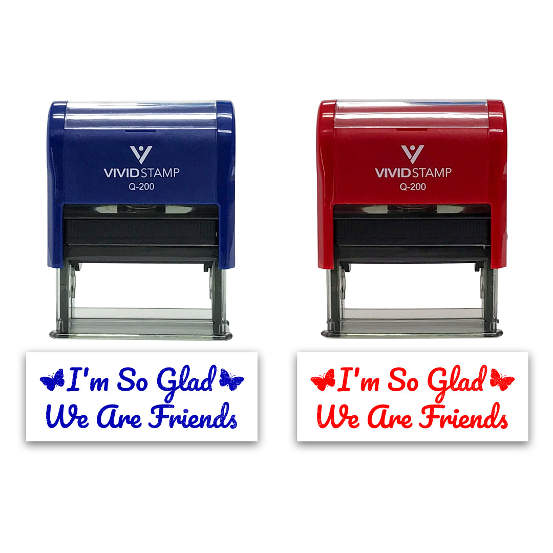 All Quality Merry Christmas From Our Family to Yours Self-Inking Rubber Stamp | Christmas Gift Stamp | Festive Season