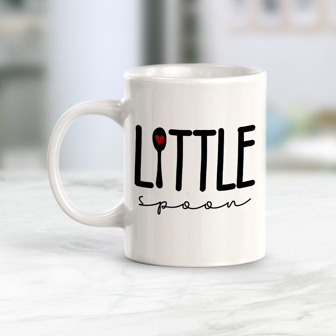 Little Spoon 11oz Plastic or Ceramic Mug | Coffee Mugs Ideas for Couples