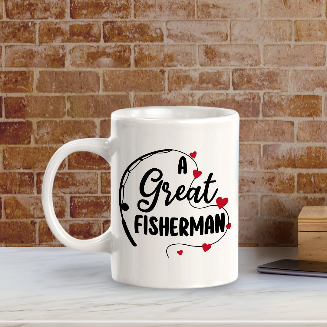 A Great Fisherman 11oz Plastic or Ceramic Mug | Coffee Mugs Ideas for Couples