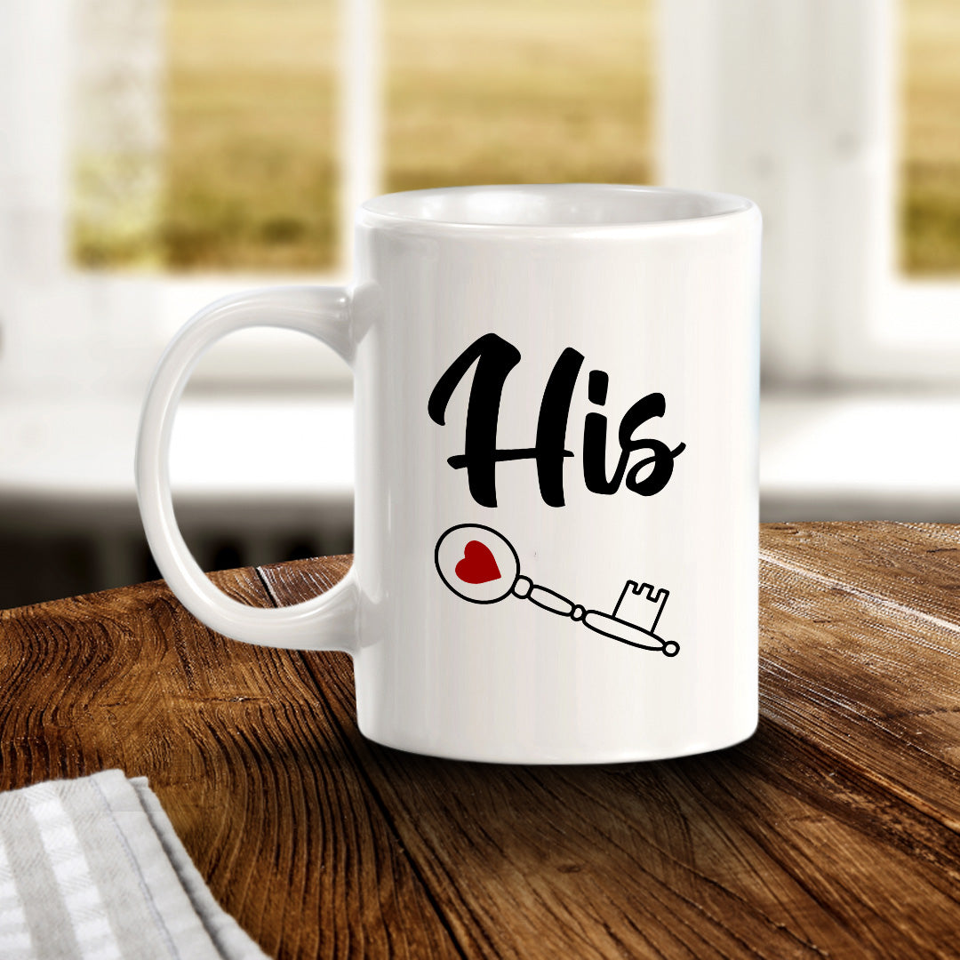 His 11oz Plastic or Ceramic Coffee Mug | Coffee Mugs Ideas for Couples