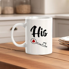 His 11oz Plastic or Ceramic Coffee Mug | Coffee Mugs Ideas for Couples