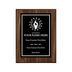 Sport and Athletics Competition Customizable Award Plaque |Easel Mount Option | Recognition of Achievement and Service Personalizable Plaques