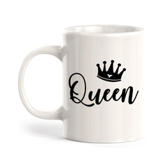 Queen 11oz Plastic or Ceramic Mug | Coffee Mugs Ideas for Couples