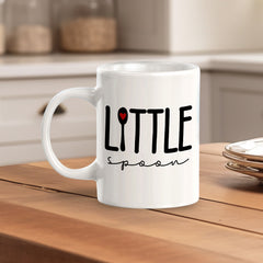 Little Spoon 11oz Plastic or Ceramic Mug | Coffee Mugs Ideas for Couples