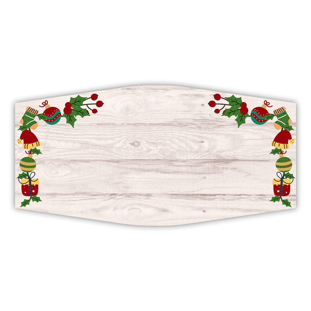 Fancy Customizable Christmas Door or Wall Sign | Holiday Indoor Decoration