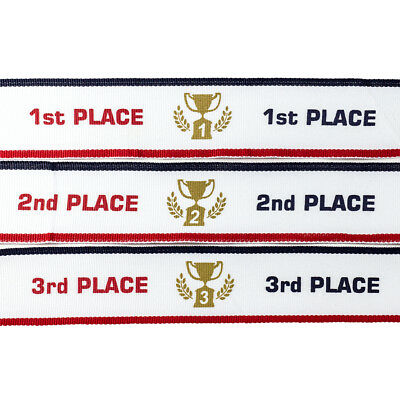 1st 2nd 3rd Place Ten Star Award Medals - 3 Piece Set (Gold, Silver, Bronze) Inc