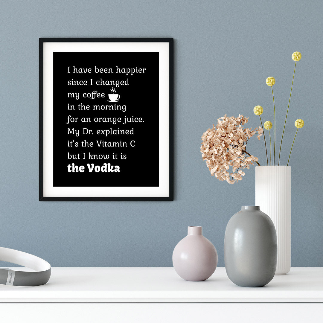 Designs ByLITA Funny Drinking Story, Wall Print Art | Sarcastic Home Decor