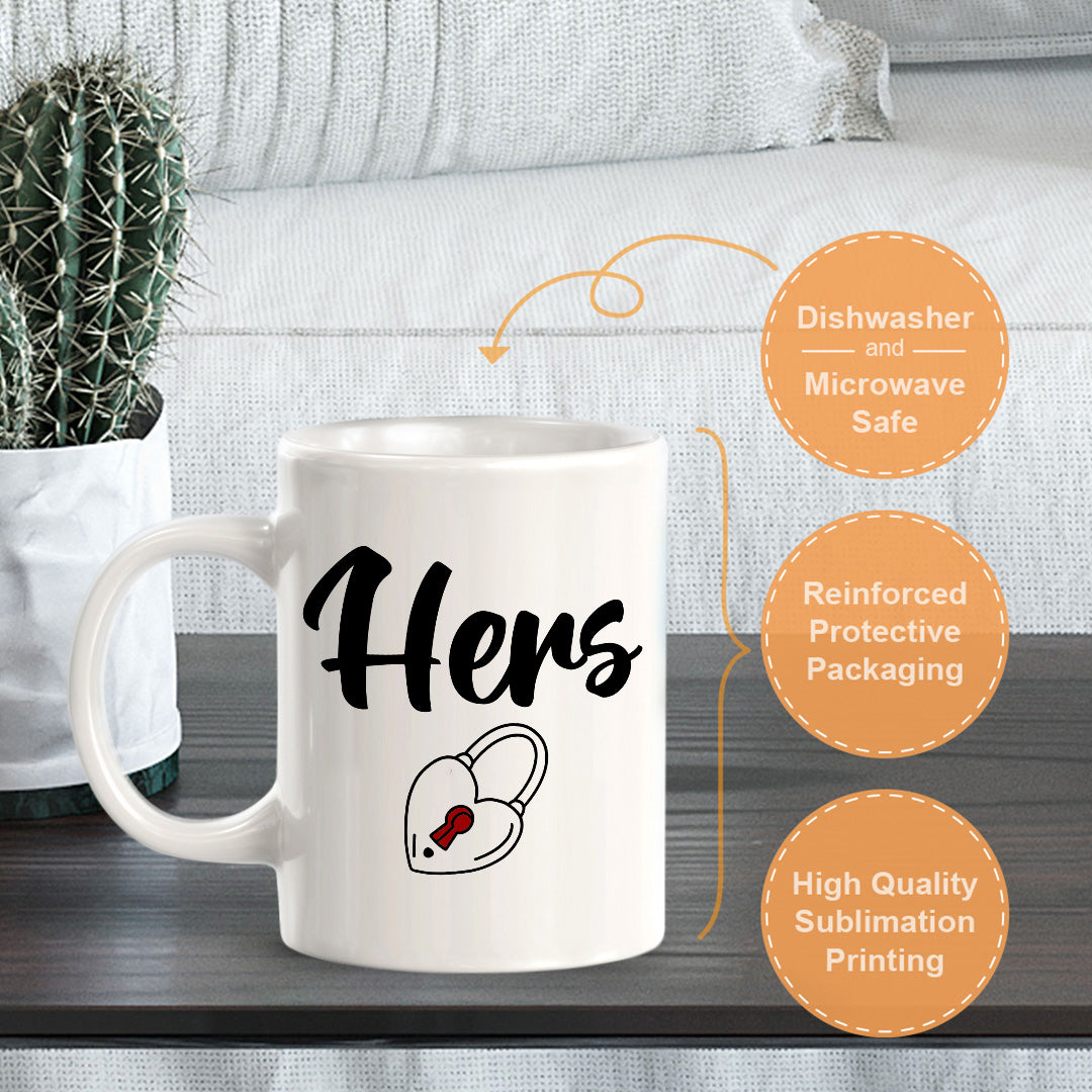 Hers 11oz Plastic or Ceramic Coffee Mug | Coffee Mugs Ideas for Couples