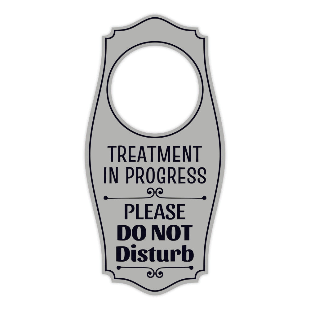 Treatment In Progress Please Do Not Disturb Door Hanger | House or Business Door Sign