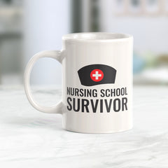 Nursing School Survivor Coffee Mug