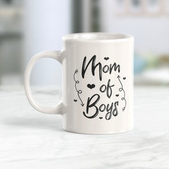 Mom Of Boys Coffee Mug