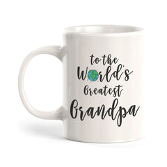 To the World's Greatest Grandpa Coffee Mug