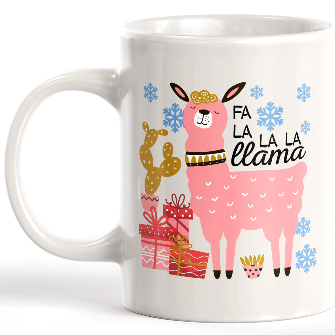 Fa la la la llama Coffee Mug