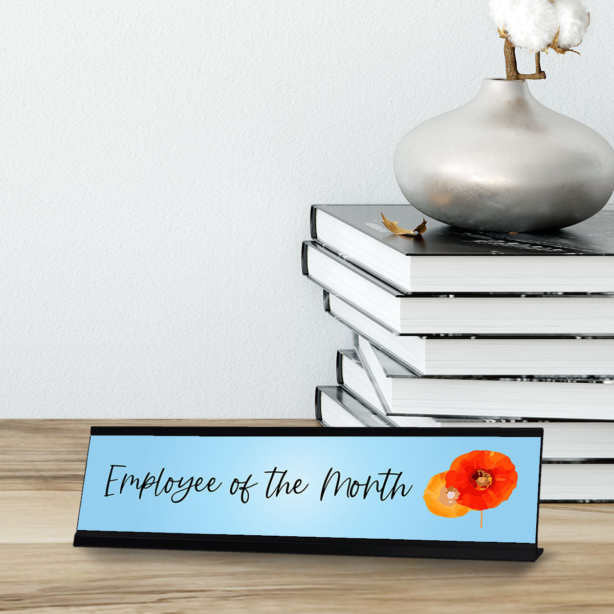 Employee of the Month, Floral Designer Desk Sign (2 x 8")