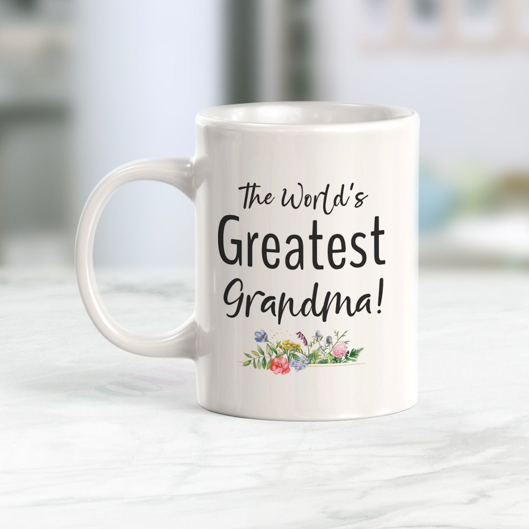 The World's Greatest Grandma Coffee Mug