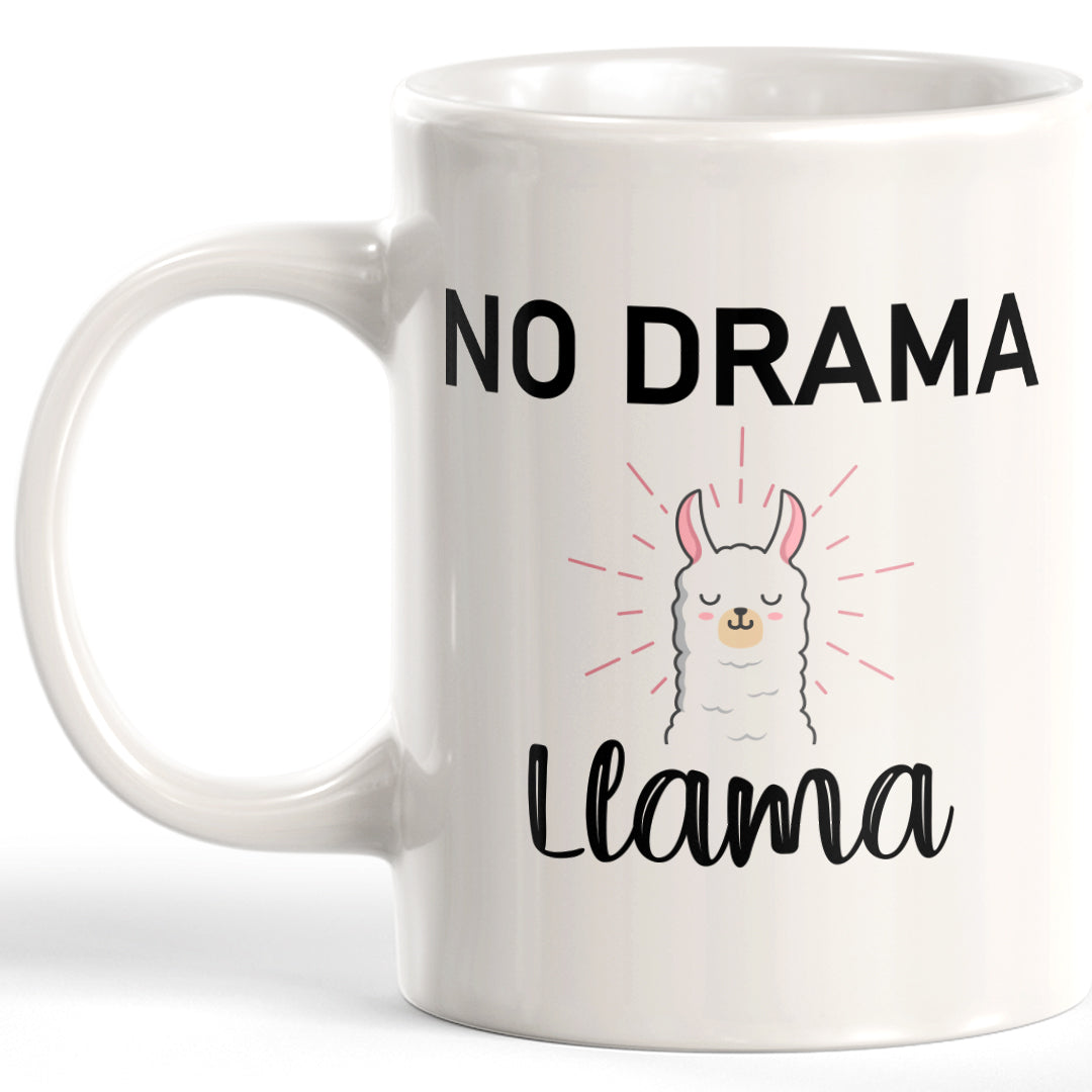 No Drama Llama Coffee Mug