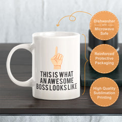 This Is What An Awesome Boss Looks Like Coffee Mug 2