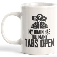 My Brain Has Too Many Tabs Open Coffee Mug