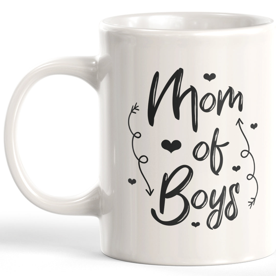 Mom Of Boys Coffee Mug