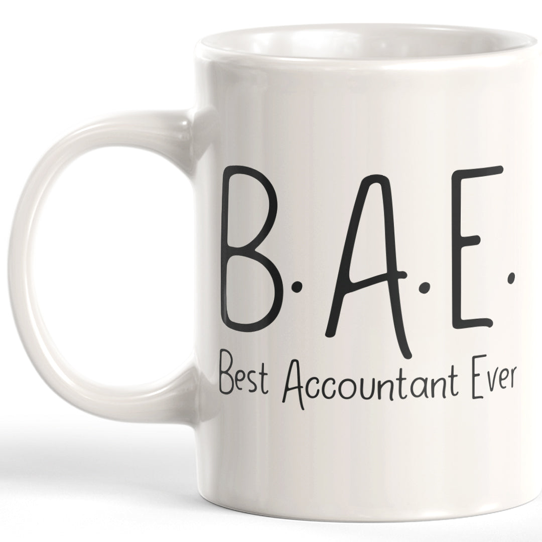 B.A.E. Best Accountant Ever Coffee Mug