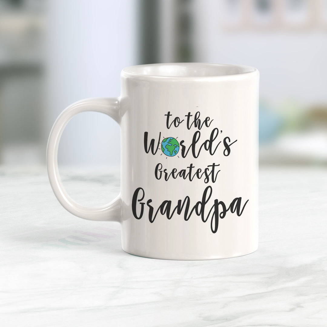 To the World's Greatest Grandpa Coffee Mug