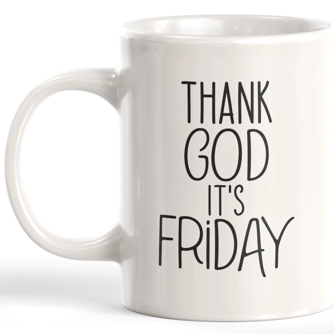 Thank God It's Friday Coffee Mug